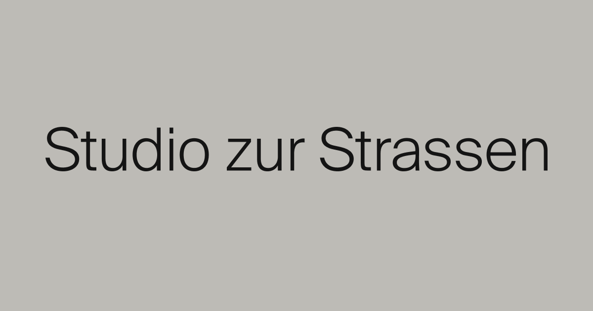 Thumbnail of Studio zur Strassen – Brand Design and Strategy