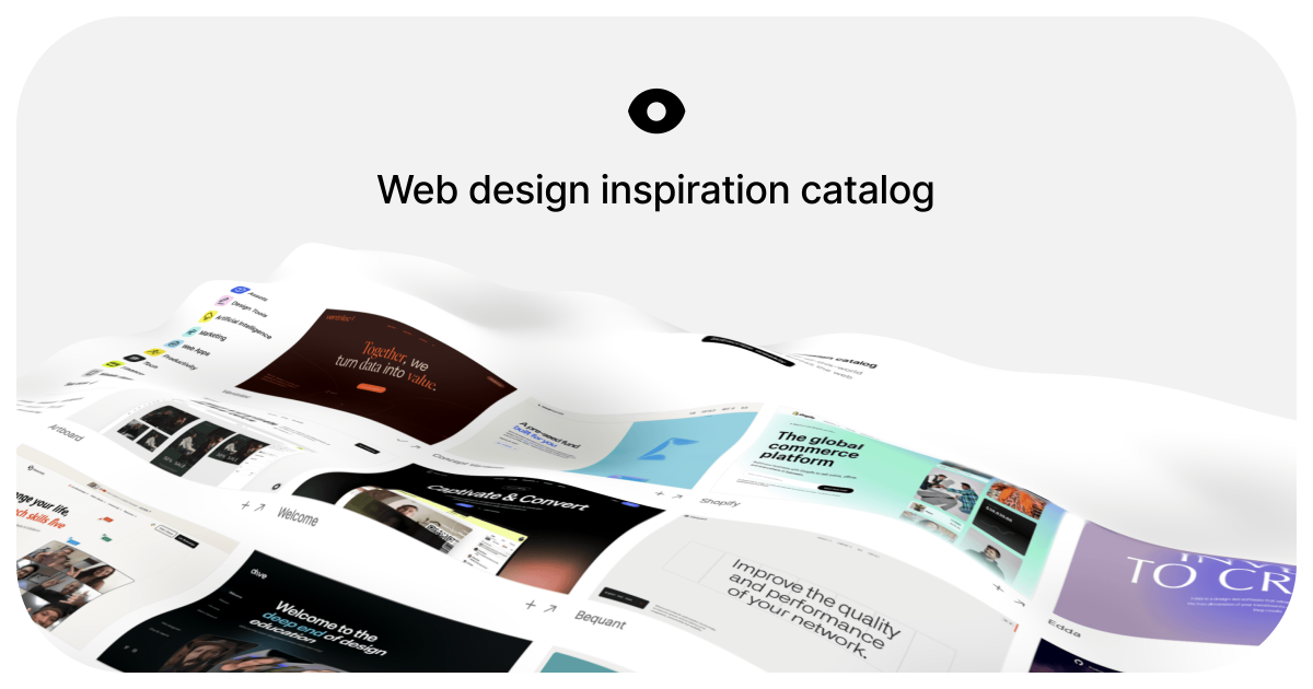 Thumbnail of Curated web design inspiration catalog
