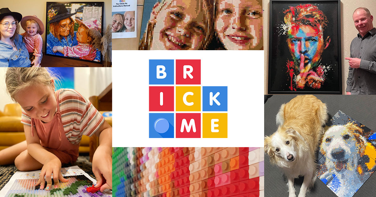 Thumbnail of Personalised Brick Mosaic Art - Brick Me US