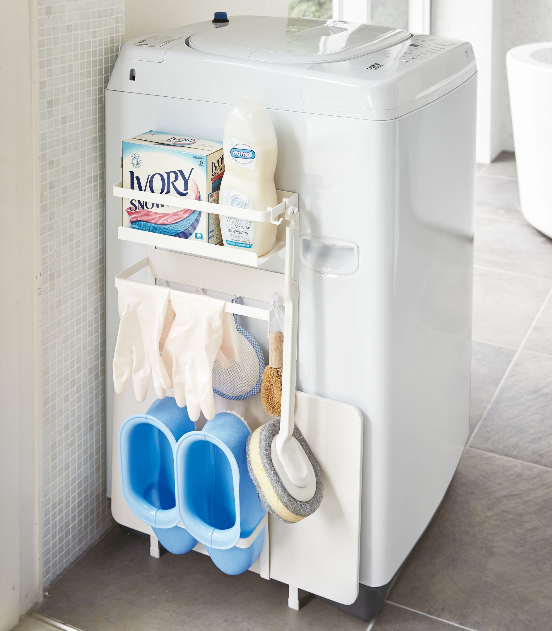 Thumbnail of Magnetic Laundry Organizer - Steel - Yamazaki Home