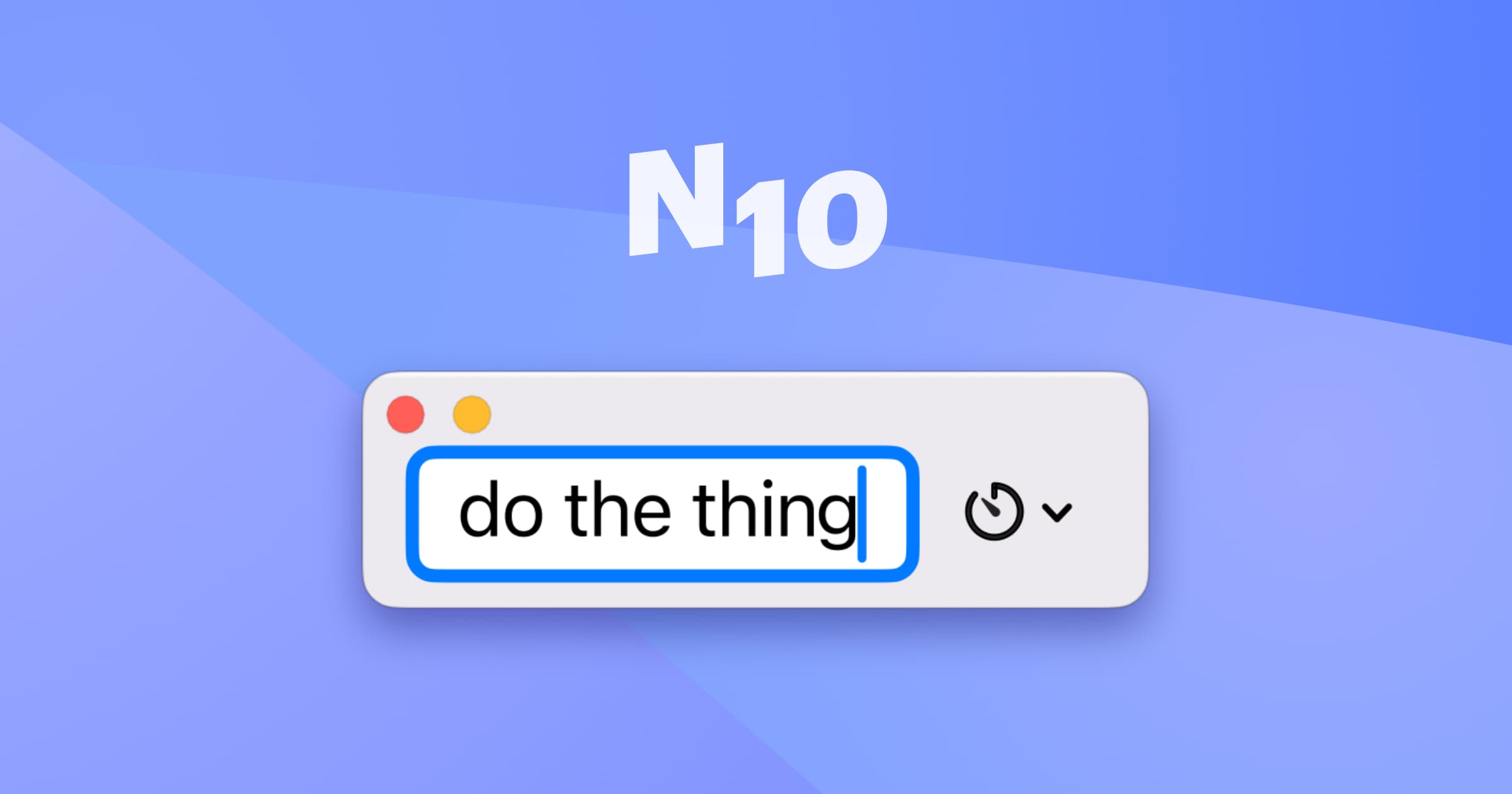 Thumbnail of N₁₀ - Attention Management App for Mac