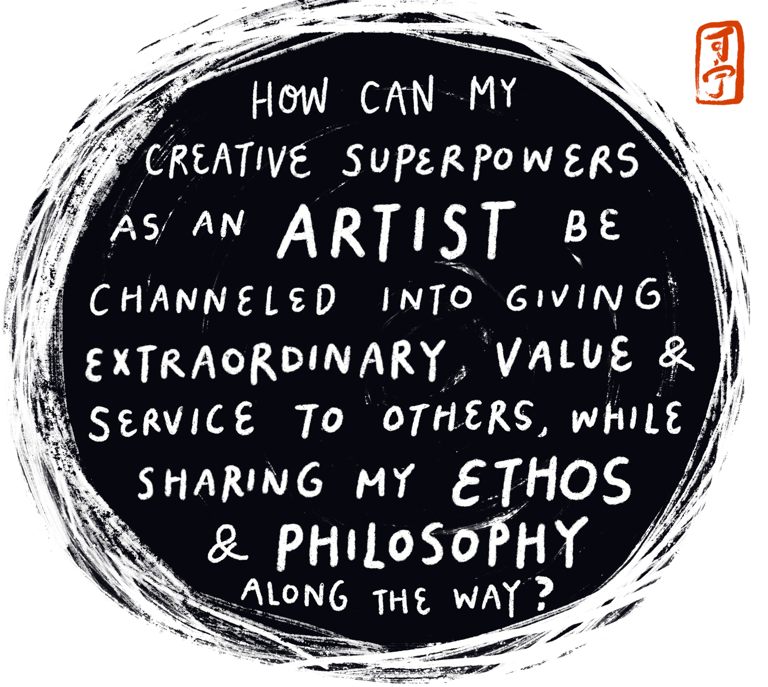 Thumbnail of the guiding question to build wealth as an artist — kening zhu