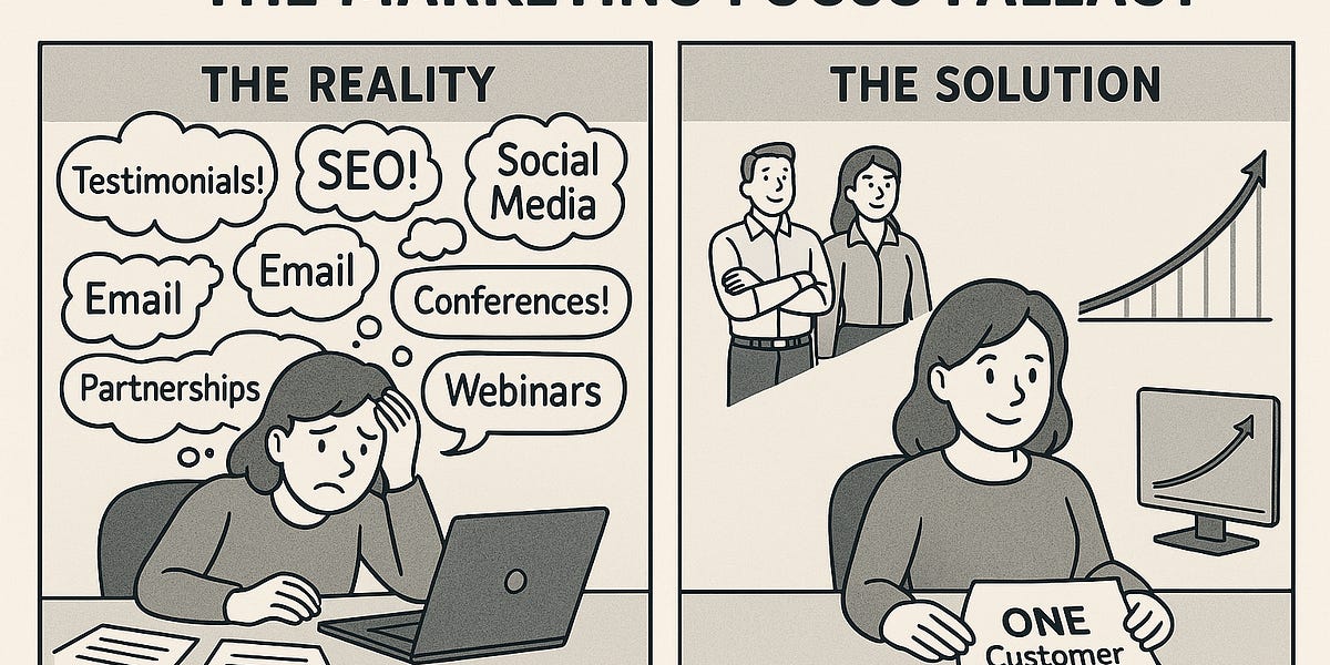 Thumbnail of Eva's first 6 weeks as marketing lead at a B2B SaaS Startup