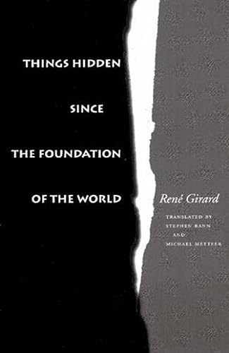 Cover of Things Hidden Since the Foundation of the World