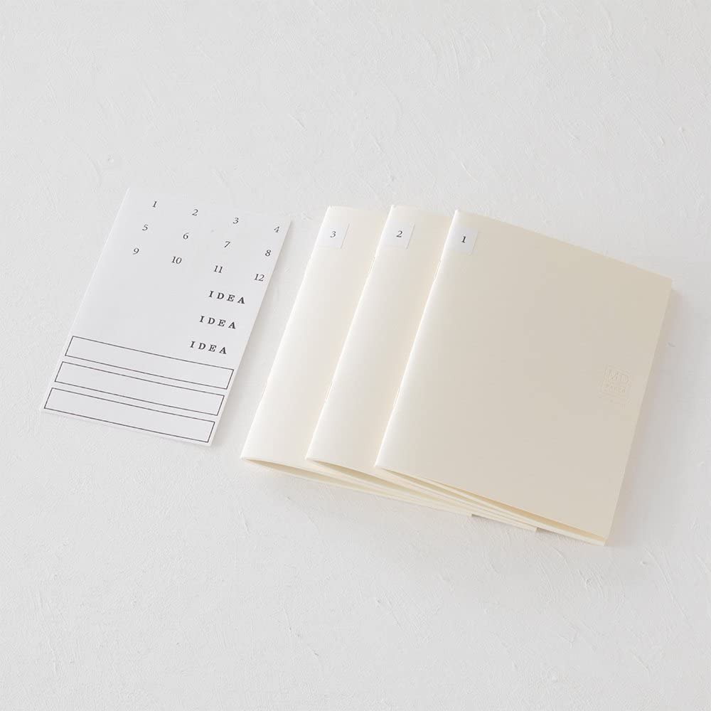 Thumbnail of Midori MD Notebook Light A6 - Premium Japanese Fountain Pen Friendly Notebook