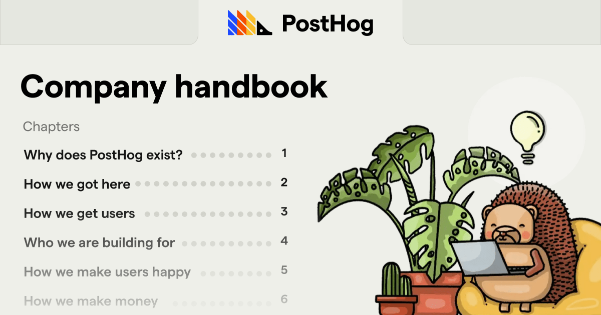 Thumbnail of Handbook - PostHog