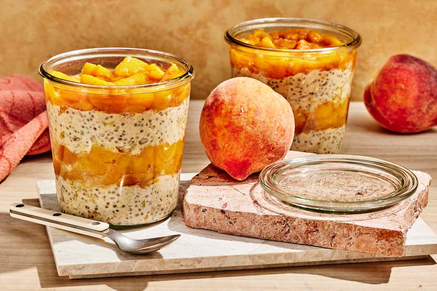 Thumbnail of Peach Pie Overnight Oats Bring Dessert to Your Breakfast Table