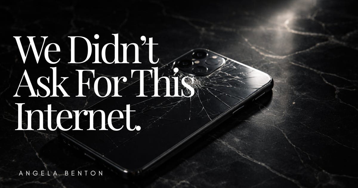 Thumbnail of We Didn't Ask For This Internet