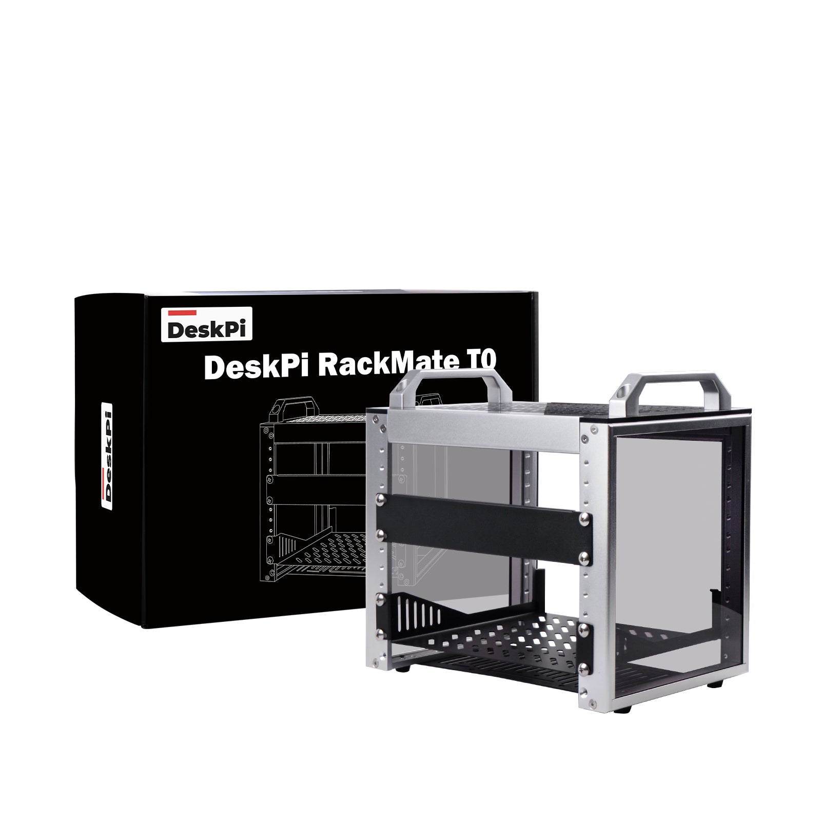 Thumbnail of DeskPi RackMate T0 Rackmount, 10 Inch 4U Server Cabinet for Network, S