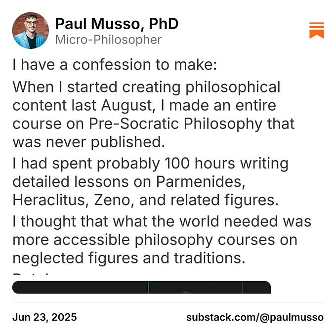 Thumbnail of Paul Musso, PhD on Substack