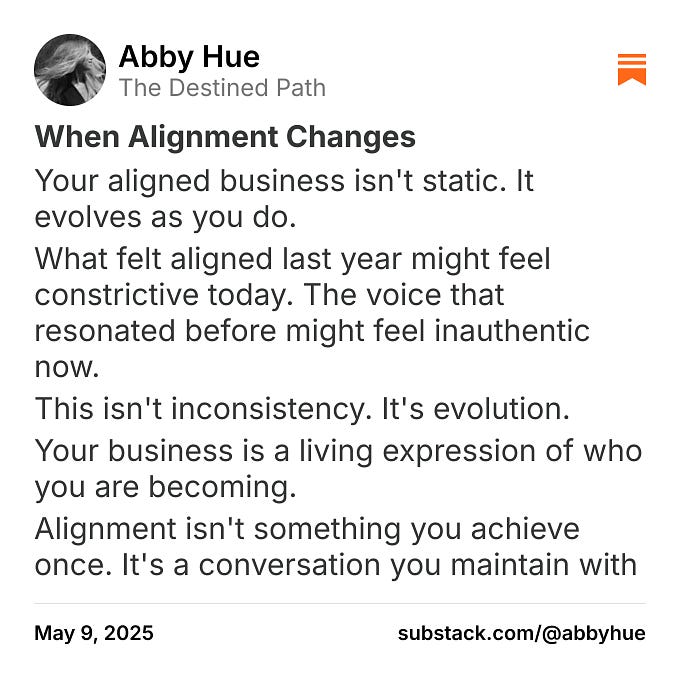 Thumbnail of Abby Hue on Substack