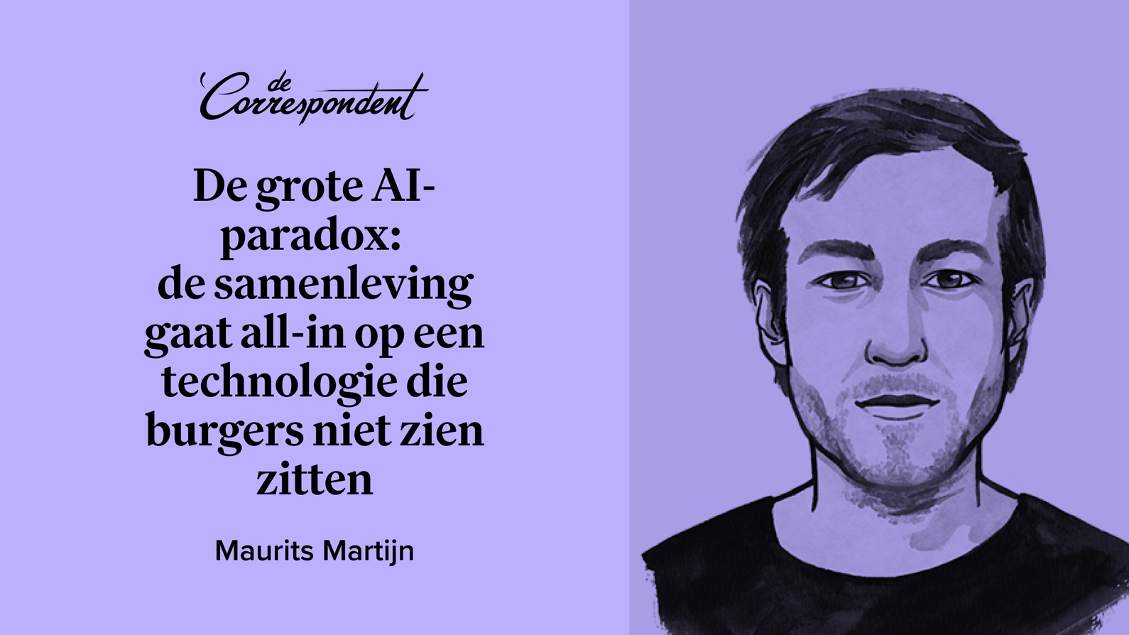 Thumbnail of De grote AI-paradox: de samenleving gaat all-in op een technologie die burgers niet zien zitten