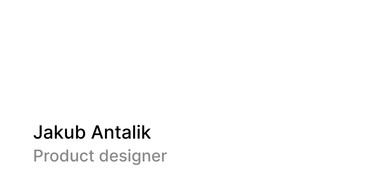 Thumbnail of Jakub Antalik