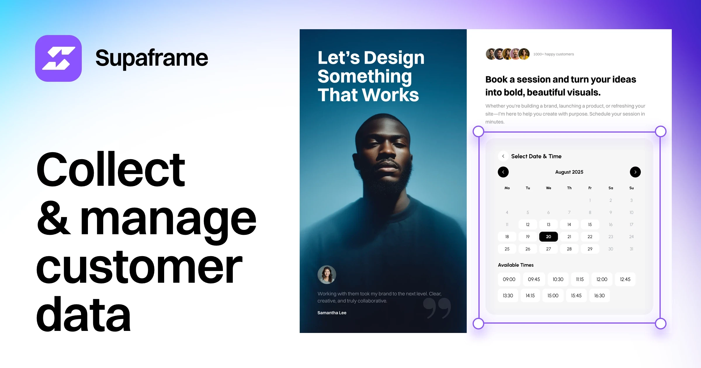 Thumbnail of Framer Templates with smart Components