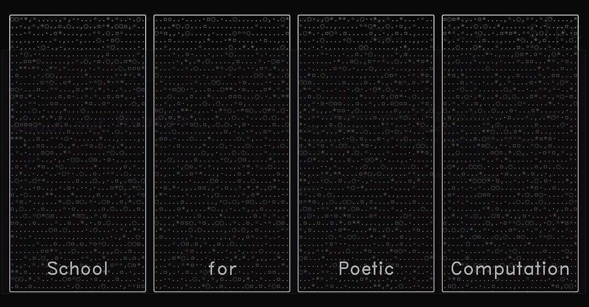 Thumbnail of School for Poetic Computation