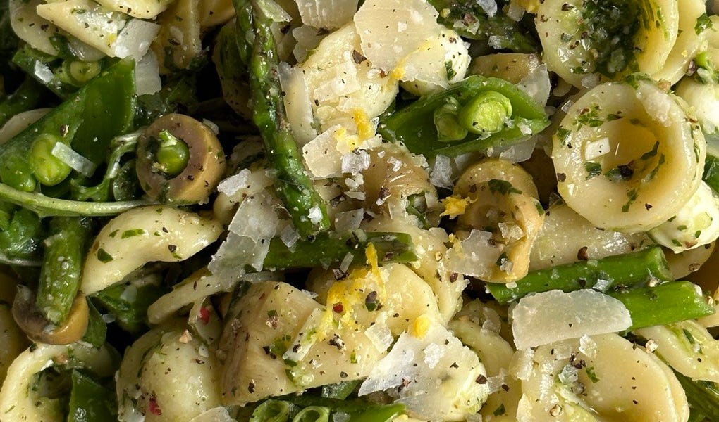 Thumbnail of pasta salad is in the air