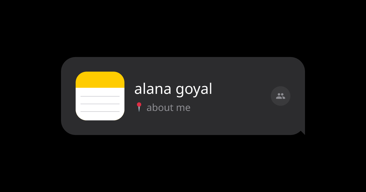 Thumbnail of alana goyal