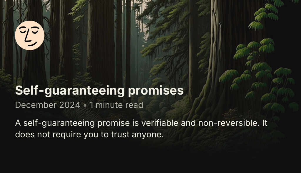 Thumbnail of Self-Guaranteeing Promises