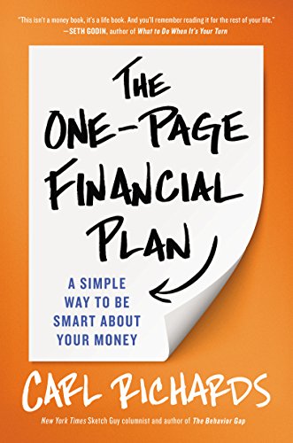 Cover of The One-Page Financial Plan: A Simple Way to Be Smart About Your Money