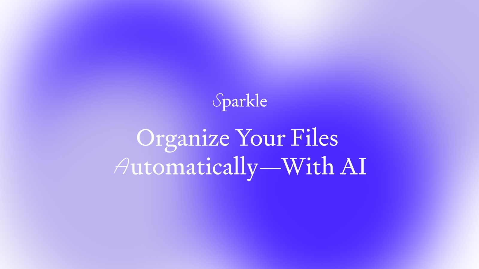 Thumbnail of Organize Your Files Automatically - With AI