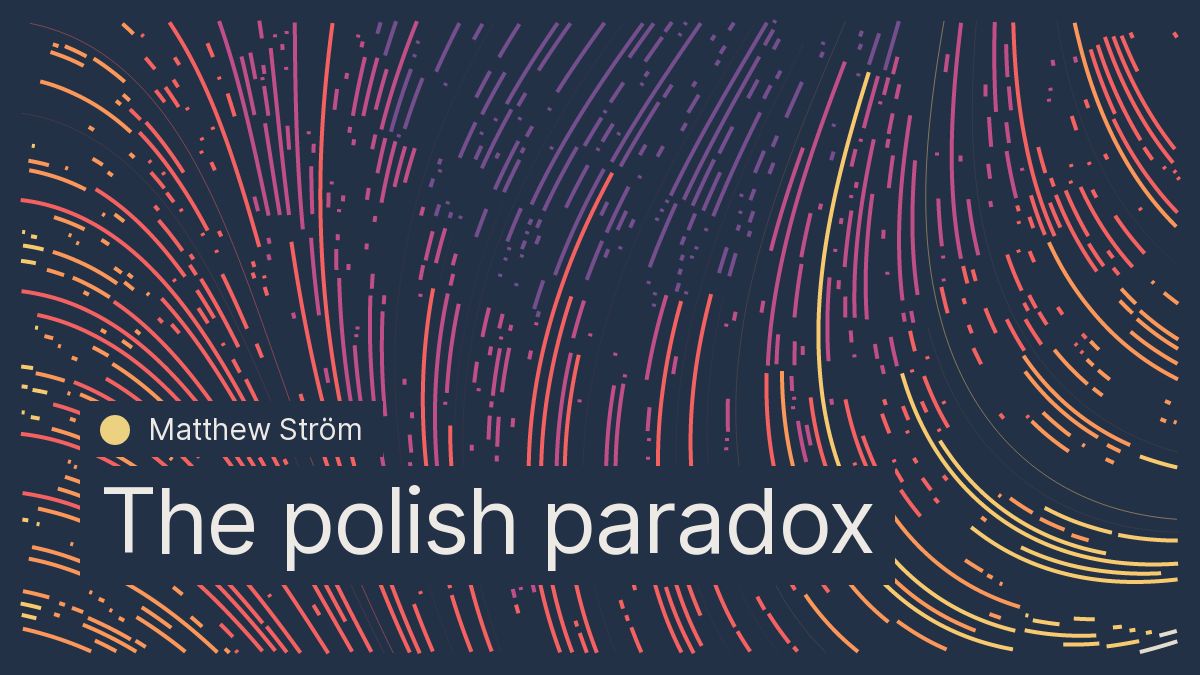 Thumbnail of The polish paradox