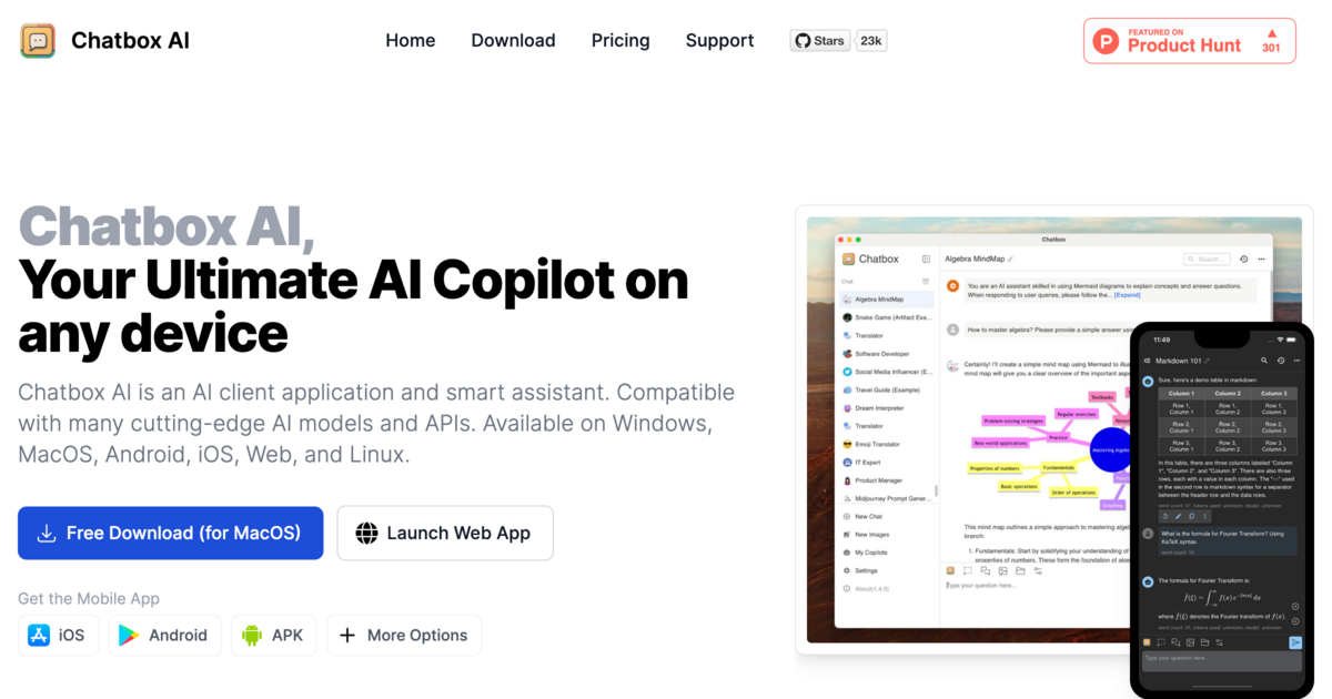 Thumbnail of Chatbox AI: Your AI Copilot, Best AI Client on any device, Free Download