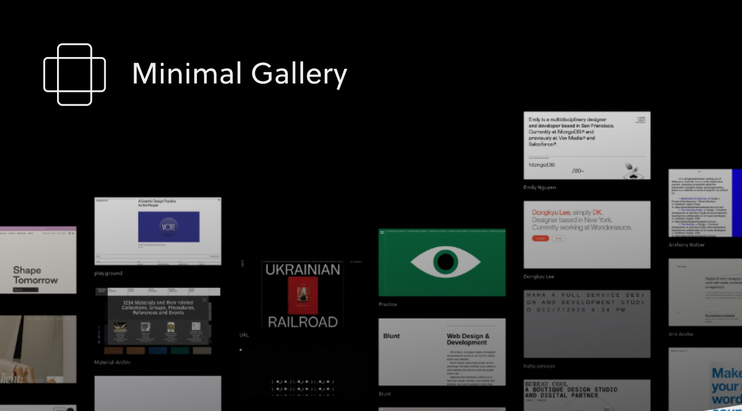 Thumbnail of Minimal Gallery – Website inspiration