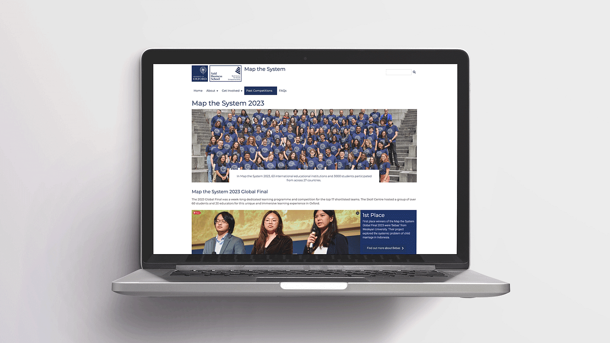 Thumbnail of Celebrating systems thinking through student projects