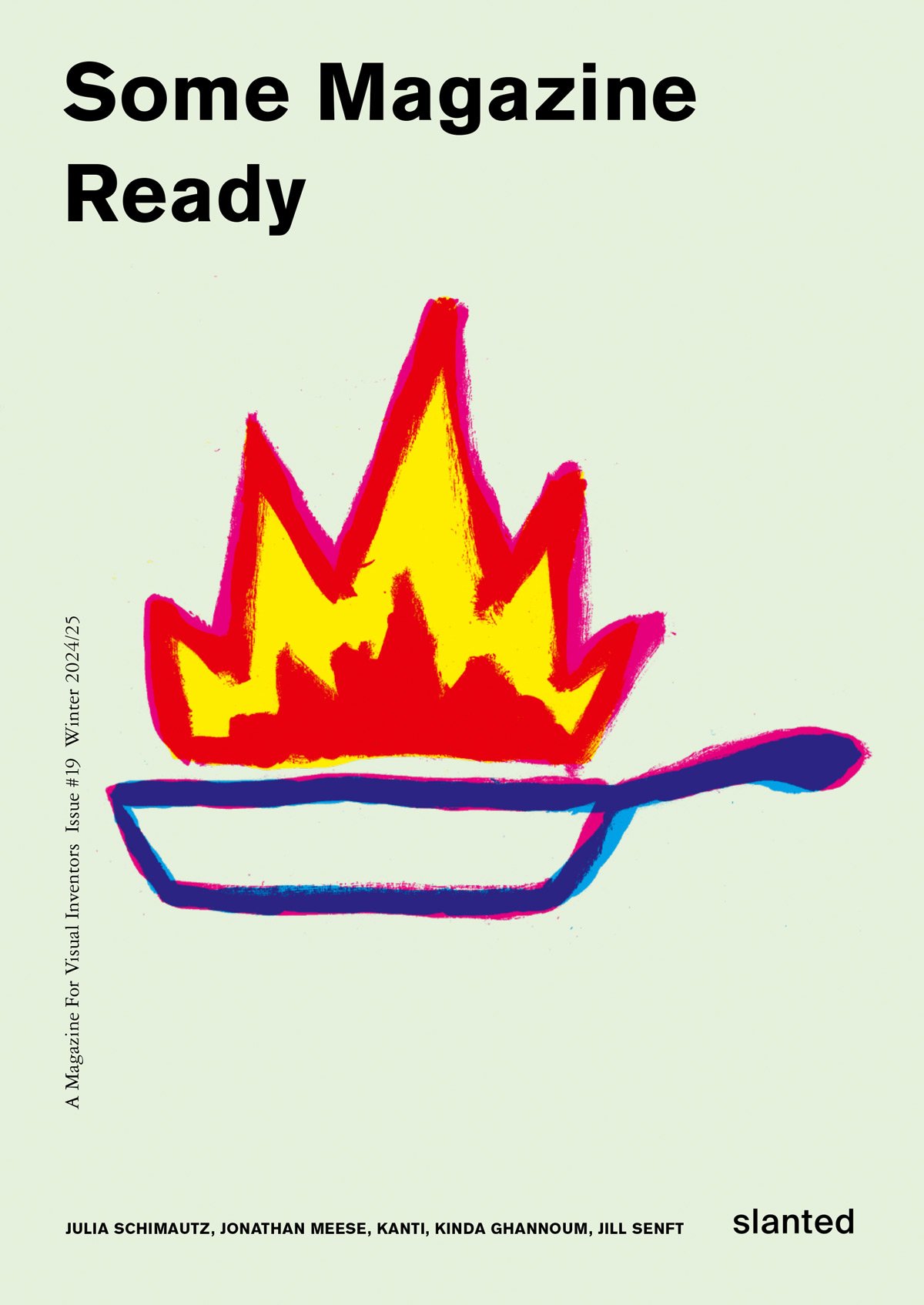 Cover of Some Magazine #19—Ready - slanted