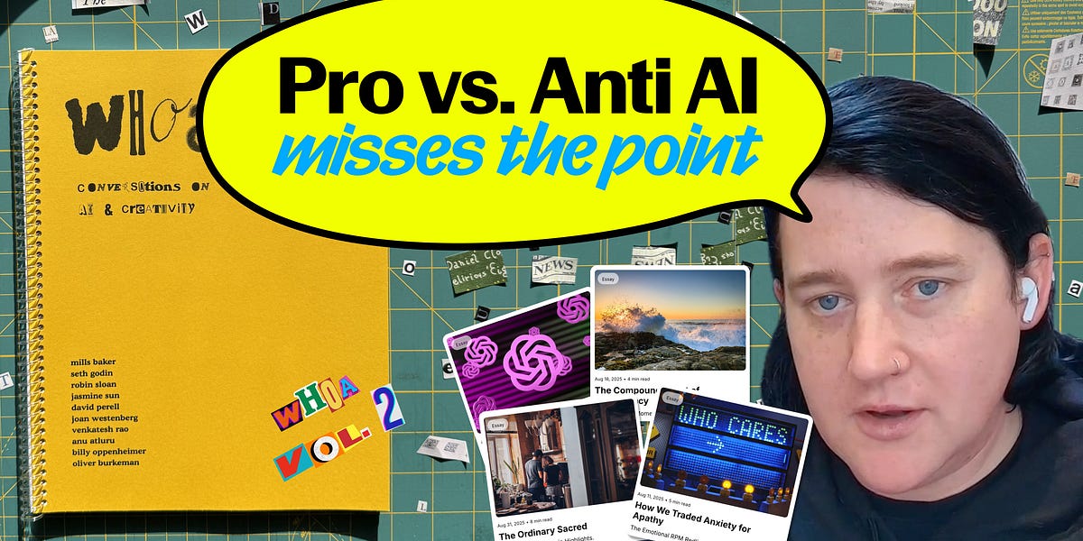 Thumbnail of I Don't Care if a Robot Wrote It. If It's Good, It's Good.