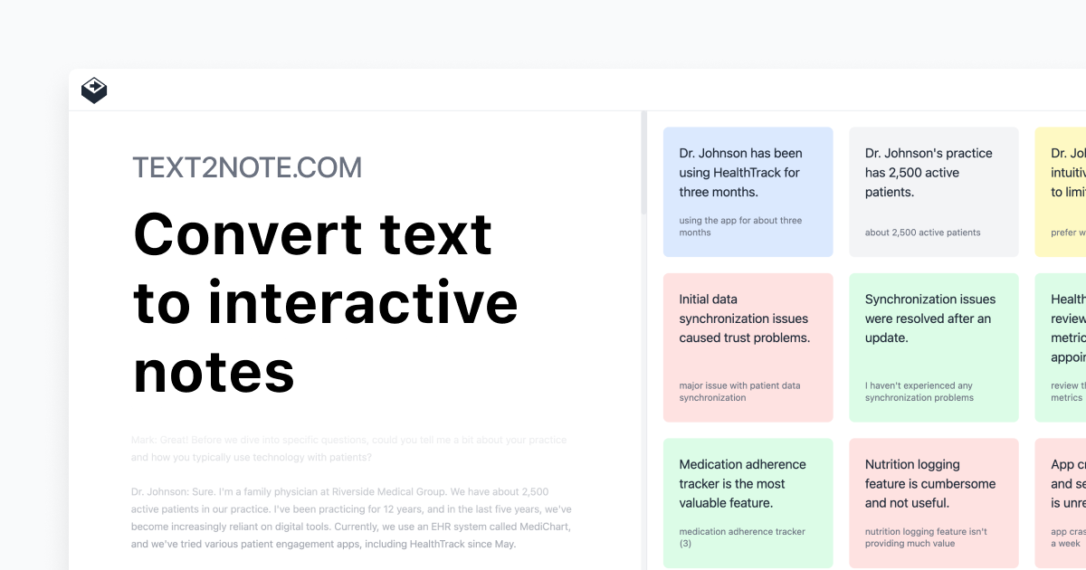Thumbnail of Text2Note: Convert Text to Interactive, Color-Coded Notes