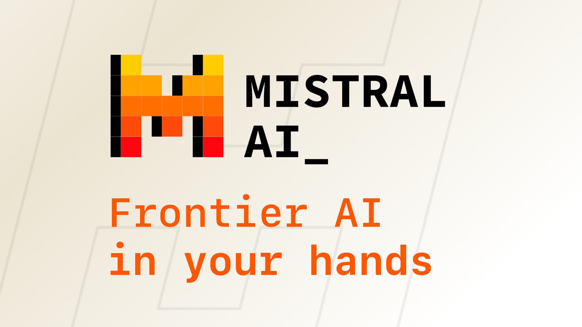 Thumbnail of Mistral AI | Frontier AI in your hands