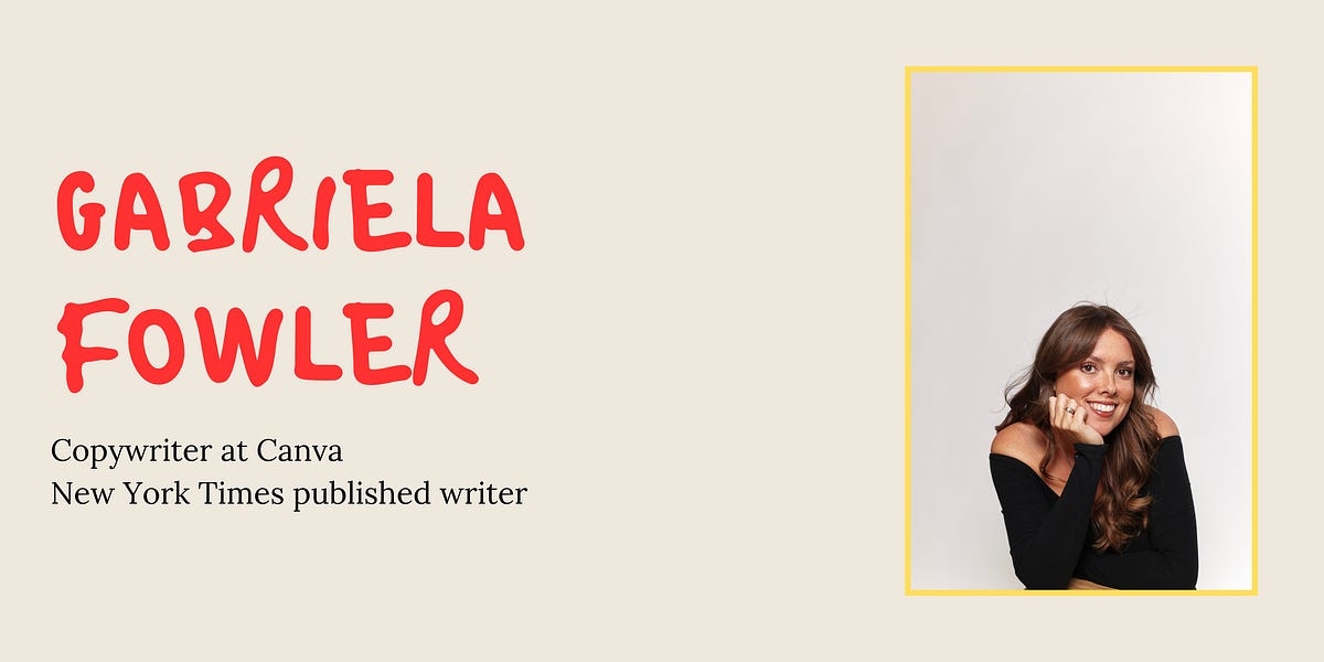 Thumbnail of Gabriela Fowler on getting published in The New York Times and the books she can’t wait to read