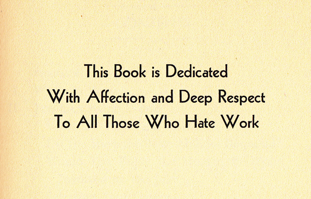 Thumbnail of How to Avoid Work: A 1949 Guide to Doing What You Love