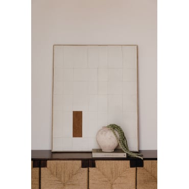 Thumbnail of Handgemaltes dekoratives Reliefgemälde (80x100 cm) Siralo