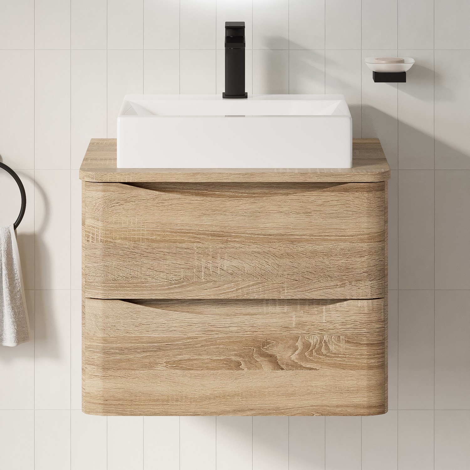 Thumbnail of Harbour Origin 600mm Wall Mounted Vanity Unit & Countertop