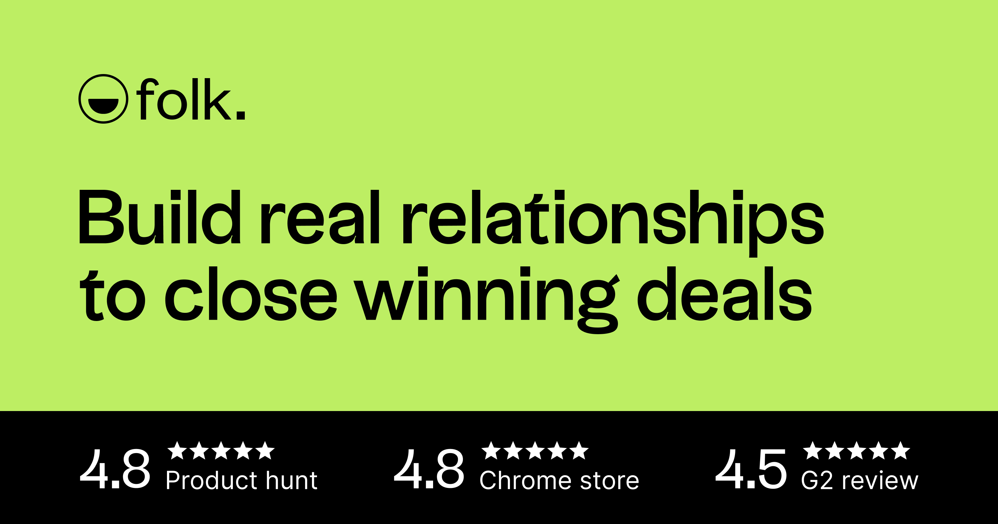 Thumbnail of folk - Real relationships. Winning deals.