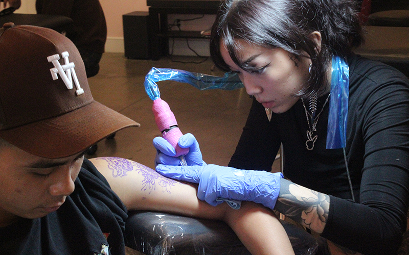 Thumbnail of Woman-owned tattoo studio in LA working to make ink more inclusive