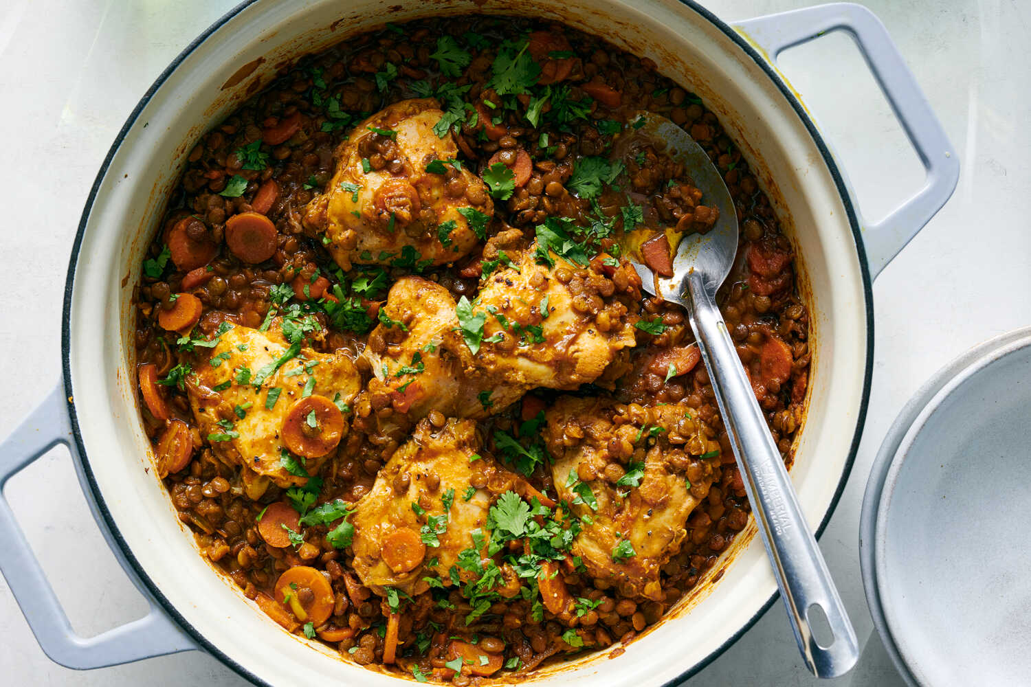 Thumbnail of One-Pot Chicken and Lentils  Recipe
