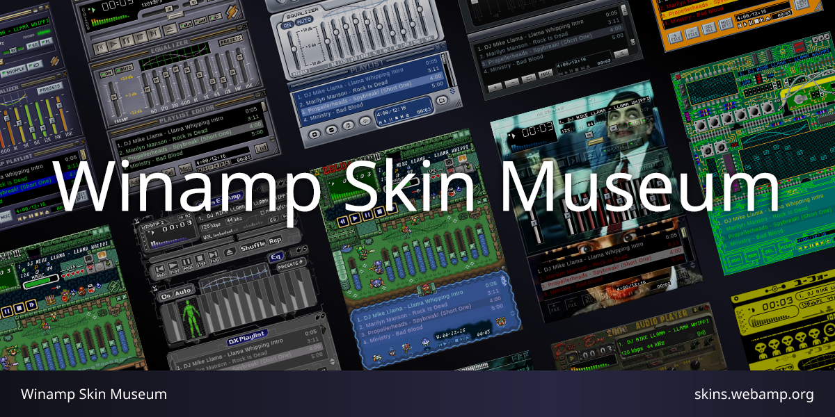 Thumbnail of Winamp Skin Museum