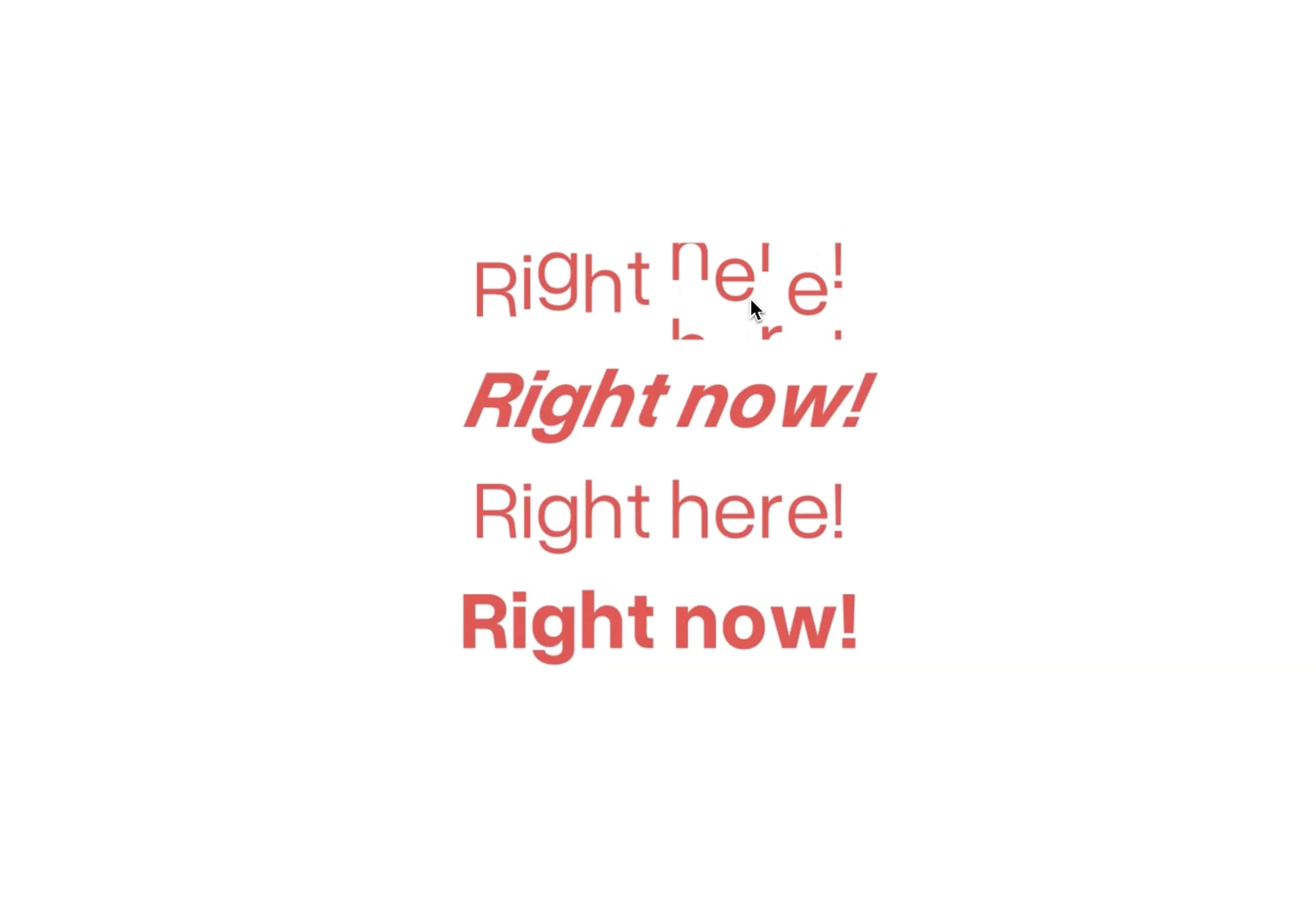Thumbnail of Random Letter Swap Hover