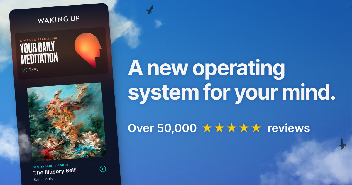 Thumbnail of Waking Up with Sam Harris - A New Operating System for Your Mind