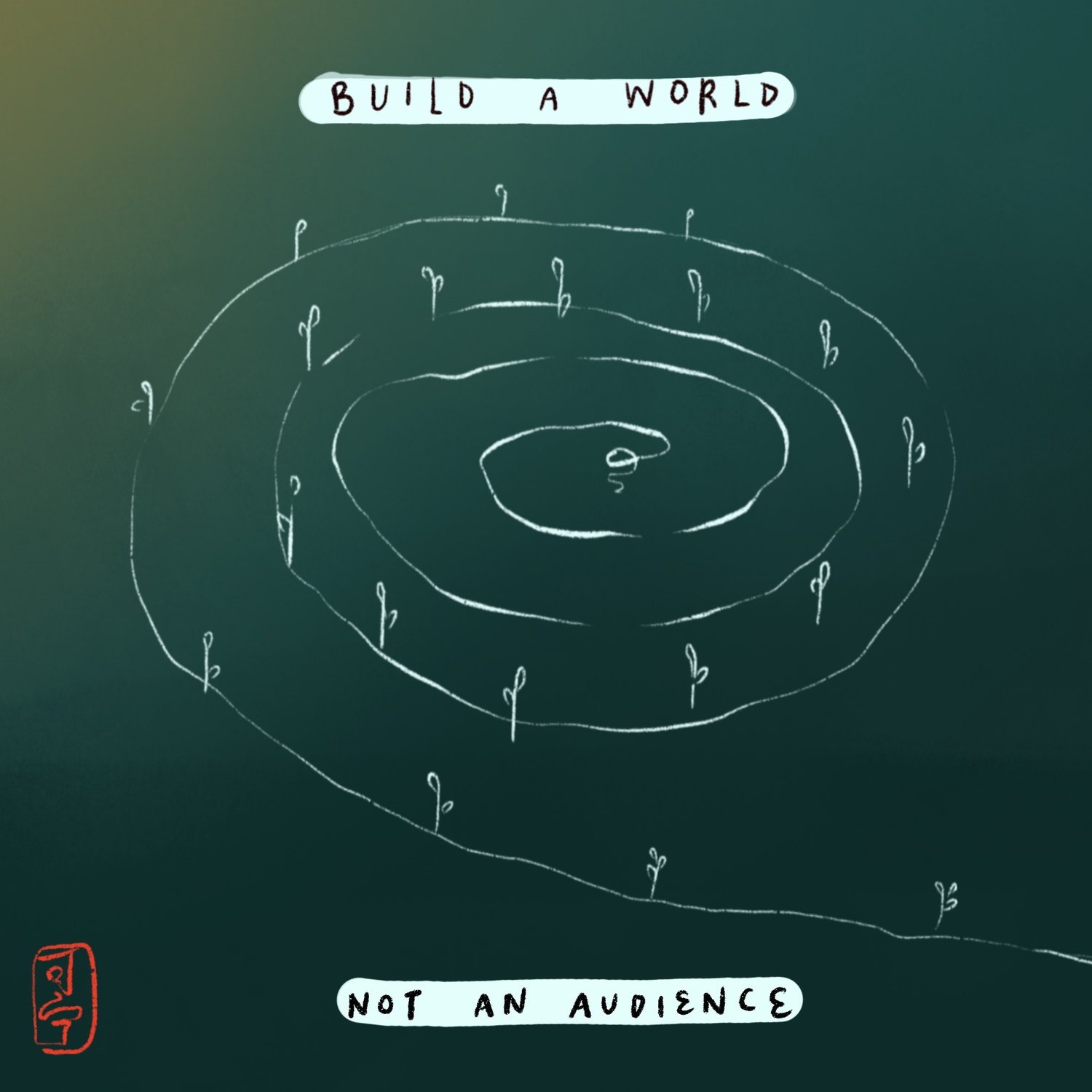 Thumbnail of build a world, not an audience — kening zhu