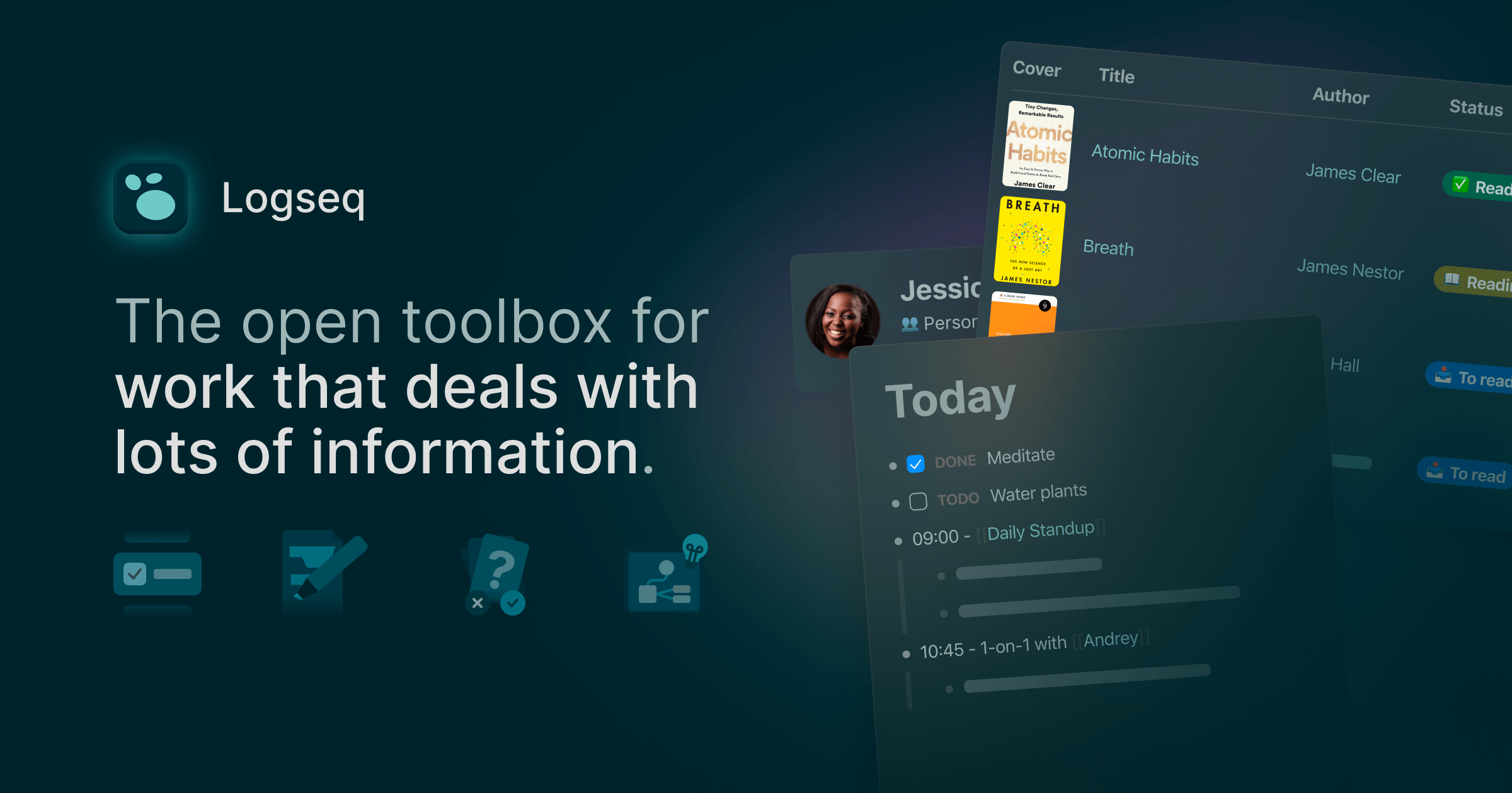 Thumbnail of A privacy-first, open-source knowledge base