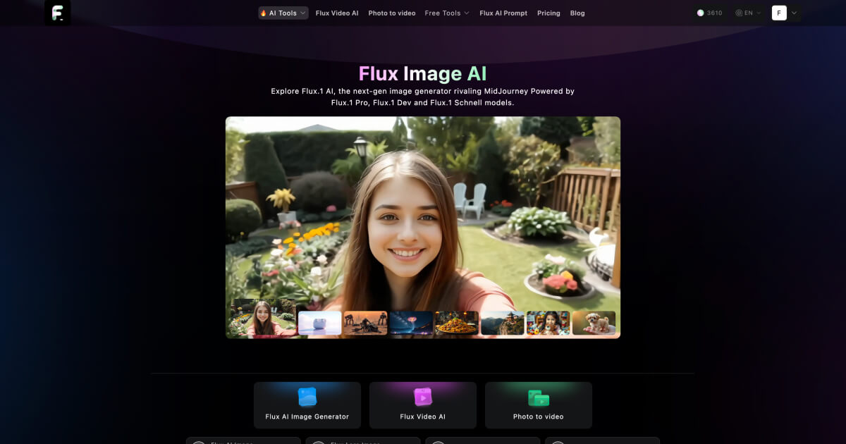 Thumbnail of Flux AI - Free Online Advanced Flux.1 AI Image Generator