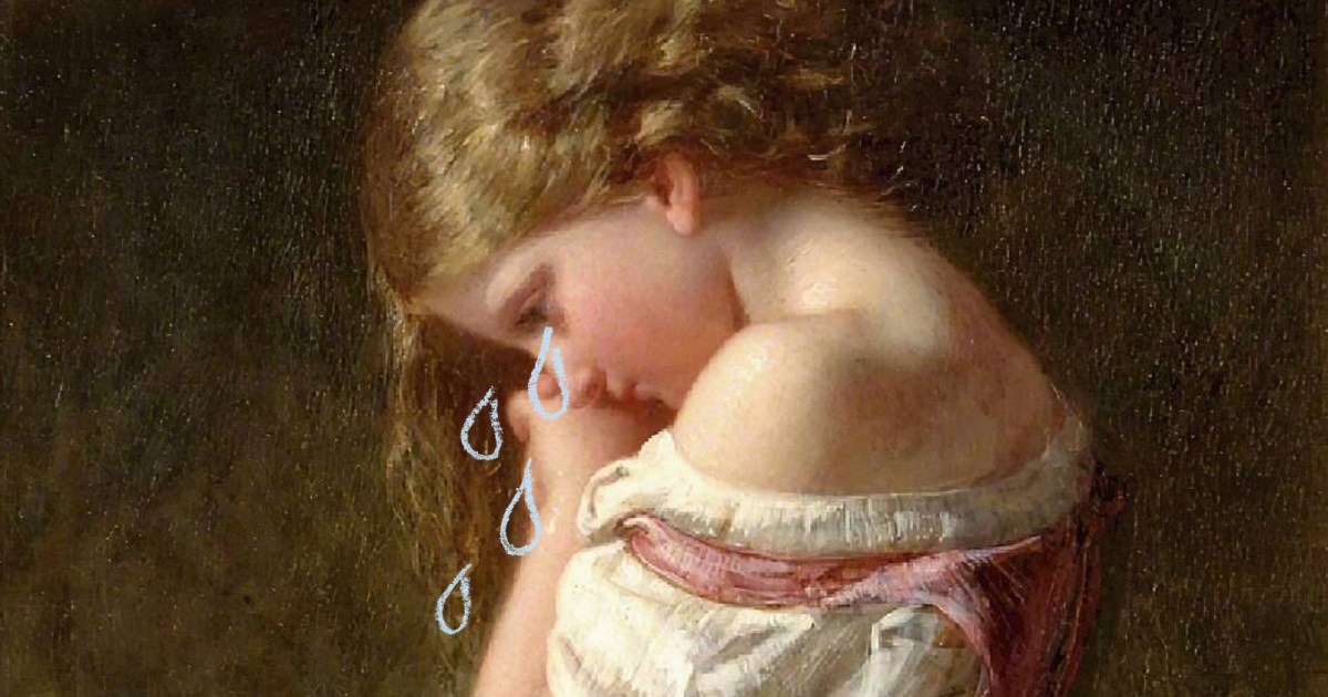 Cover of Why do only humans weep? The evolutionary puzzle of crying.
