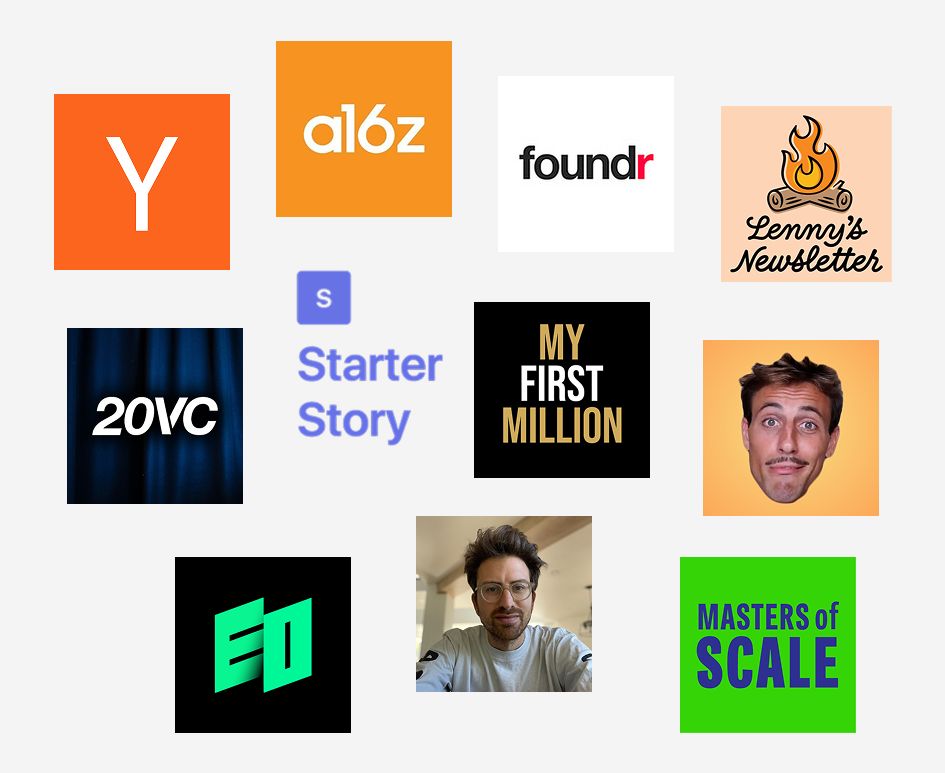 Thumbnail of YouTube is a free university for startup founders. These 11 channels will… | Yurii Rebryk | 141 comments