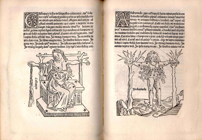 Thumbnail of ‘Cassiopea / Andromeda’ from Clarissimi uiri Hyginii Poeticon astronomicon opus utilissimum (1482)