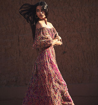 Thumbnail of Long Dress Wasta White // ba&sh US