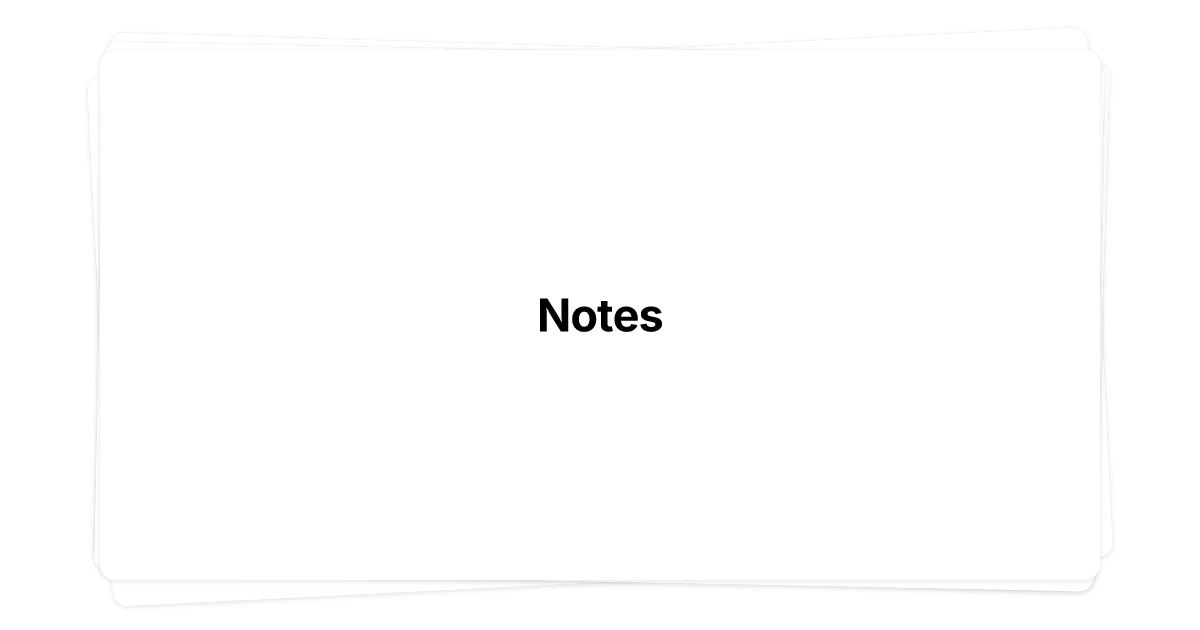 Thumbnail of Notes